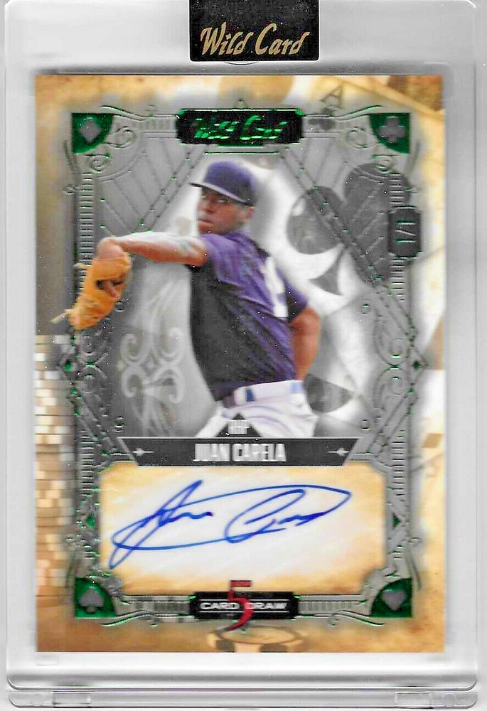 2024 Wild Card 5 Card Draw JUAN CARELA AUTO #1/1 Chicago White Sox