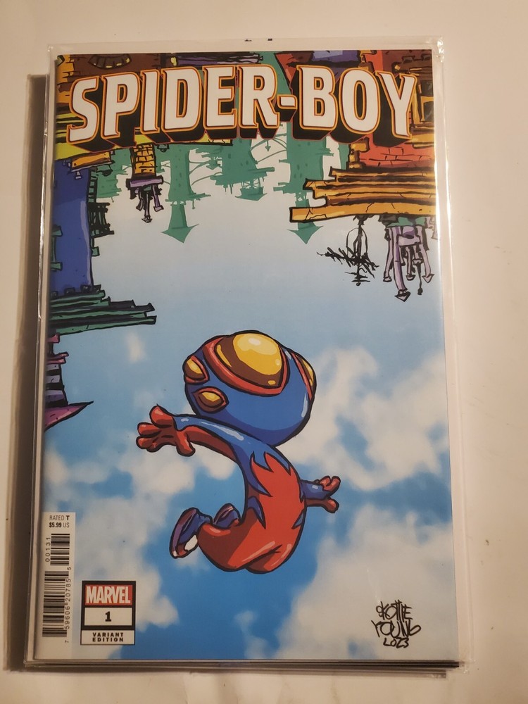 SPIDER-BOY #1 MARVEL 2023 SKOTTIE YOUNG VARIANT NM