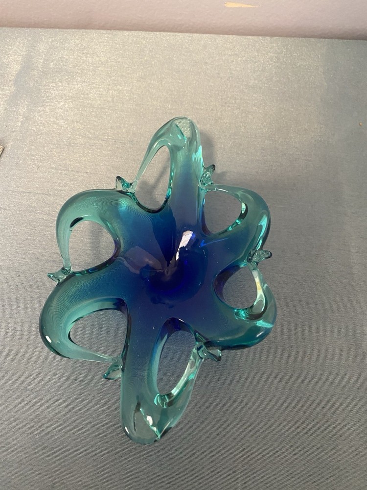 Vintage Murano Glass Candy Dish