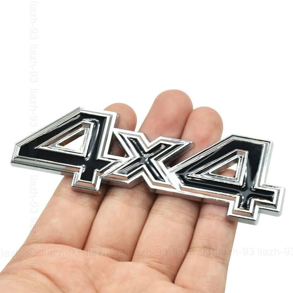 Universal 4x4 Logo Metal Sticker Emblem Badge Car Body Bumper Sticker Accessory