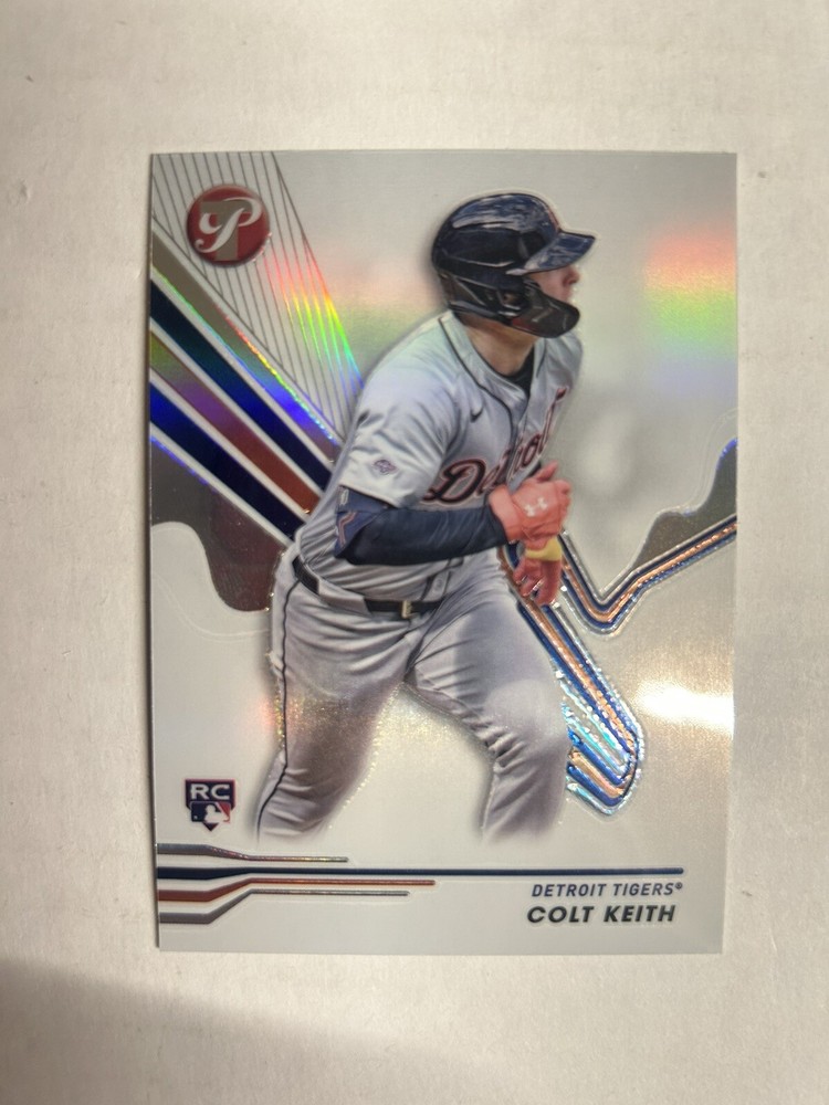 2024 TOPPS PRISTINE COLT KEITH ROOKIE CARD REFRACTOR + 1 BONUS RC