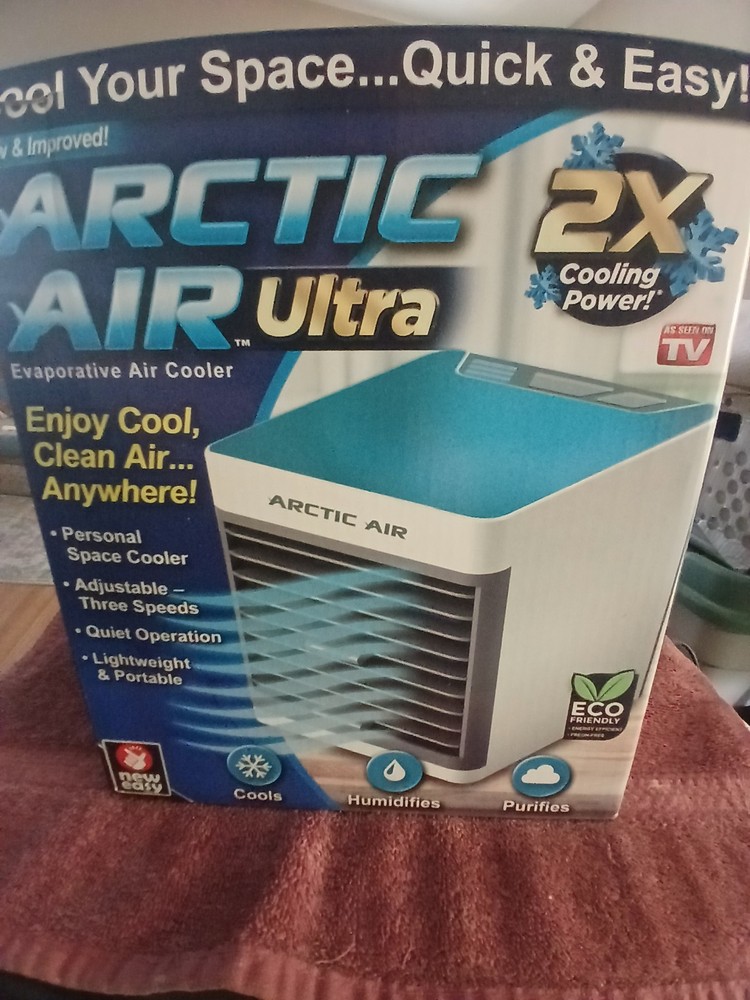 NEW ARTIC AIR ULTRA - Evaporator Portable Air Cooler 2x Cooling