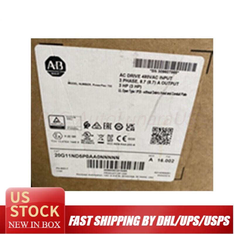 NEW Allen-Bradley 20G11NC072JA0NNNNN Air Cooled 755 AC Drive  37kW US Free Tax