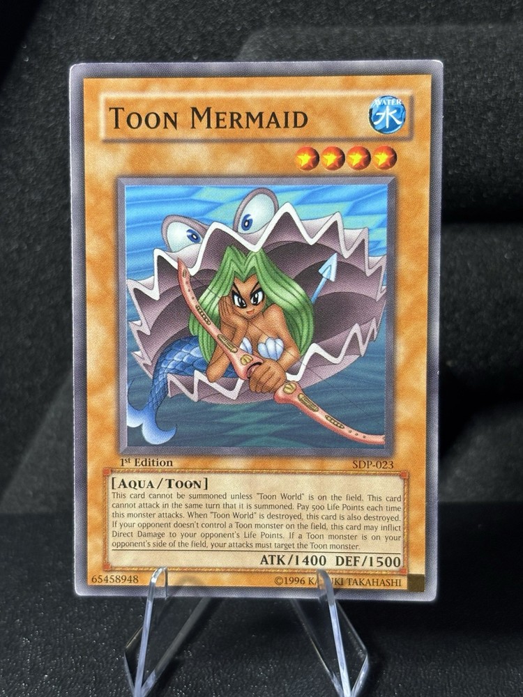 Toon Mermaid SDP-023 Starter Deck: Pegasus 1st Edition