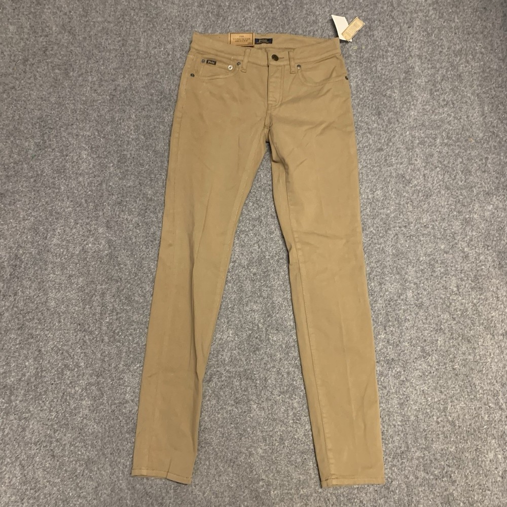 Polo Ralph Lauren Tompkins Skinny Jeans Womens Size 26 NWT