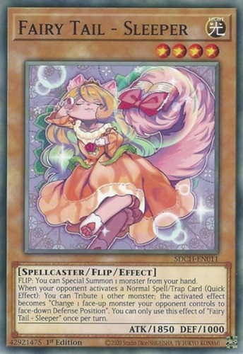 Fairy Tail Sleeper SDCH-EN011 Common 1st Edition Lightly Played TCG Card