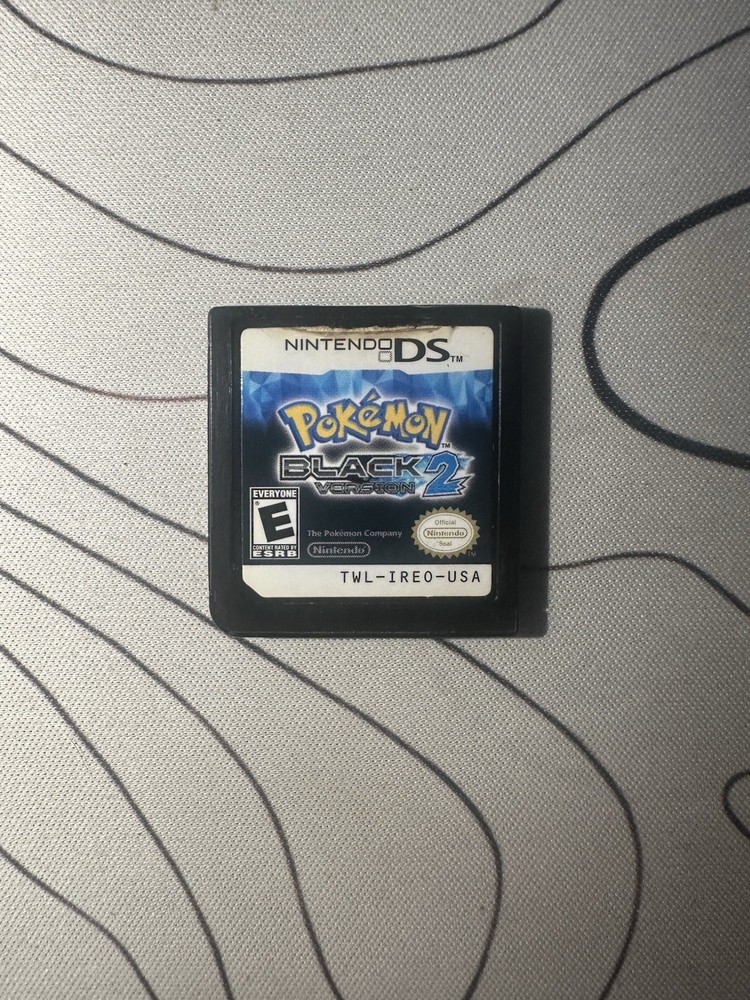 Nintendo DS Pokemon Black Version 2 Cartridge Only- Used