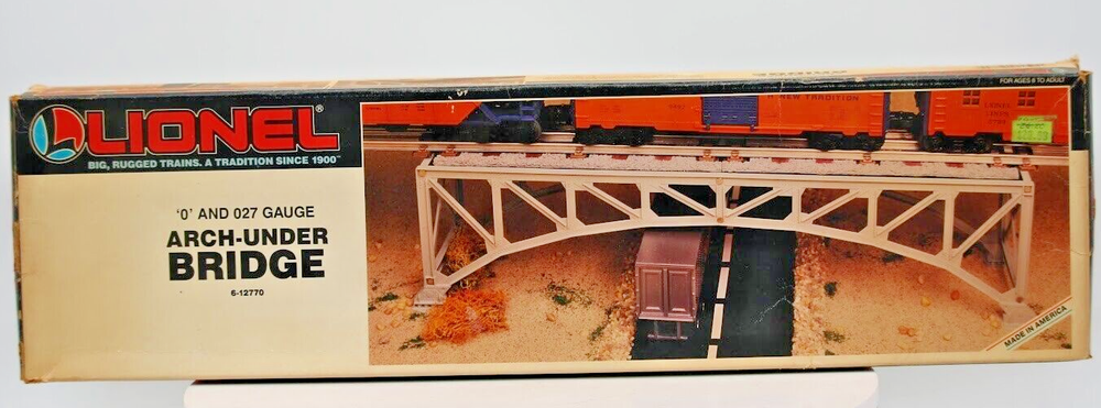 Lionel O Gauge 1:48 Steel Deck Arch Under Bridge Kit New in Box
