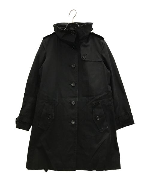 Burberry London Trench Coat With Back Nova Check Liner Size L