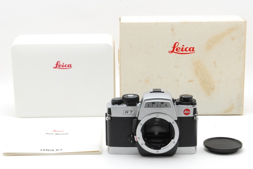 Leica R7 R 7 Silver 35mm SLR Film Camera Body [Near MINT in Box] From JAPAN