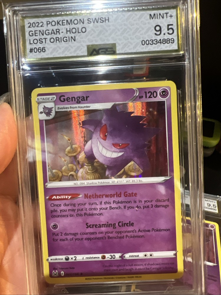 Gengar 066/196 Holo Lost Origin Swsh11 Pokemon Card