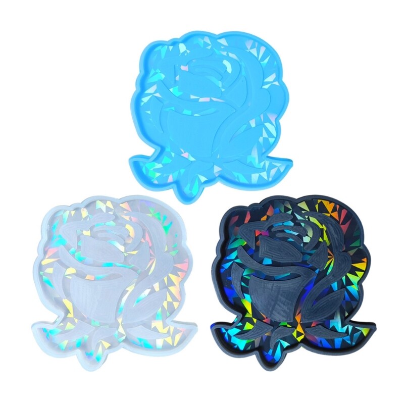 Crystal Flower Silicone Mold for DIY Resin Jewelry and Crafts