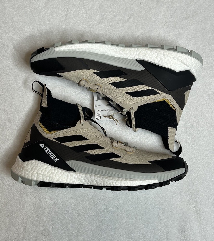 Adidas Terrex Free Hiker 2.0 Boots Wonder Beige Black IE5117 Men's Size 11