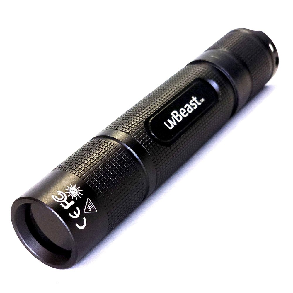 New V3 365nm Mini Black Light UV Flashlight HD Pure Ultra for Clear Detection