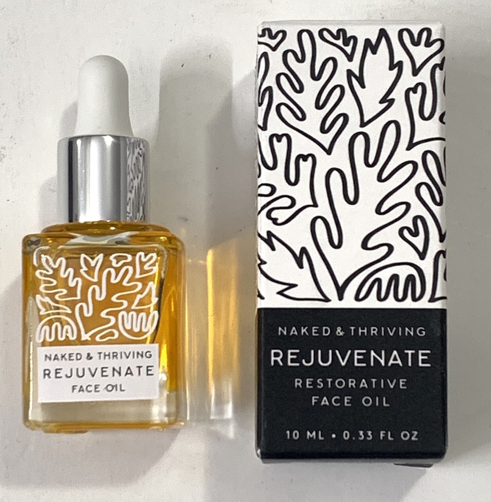 Naked Thriving Rejuvenate Organic Restorative Face Oil 10mL