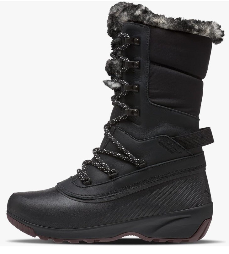 The North Face Shellista IV Luxe Waterproof Boots in Black Size 6 Women