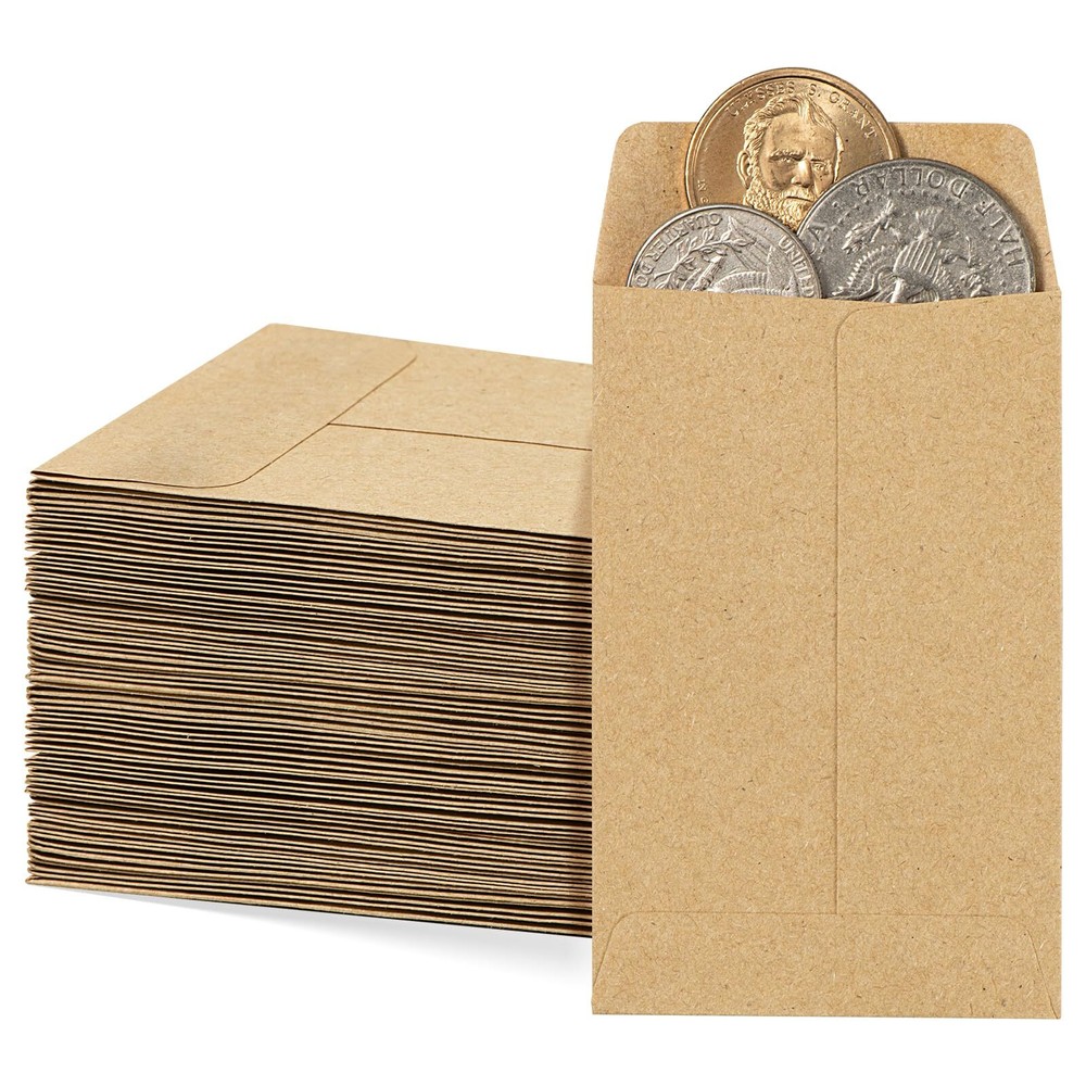 Tunnkit - 700 Pack Coin Envelopes, 2.25