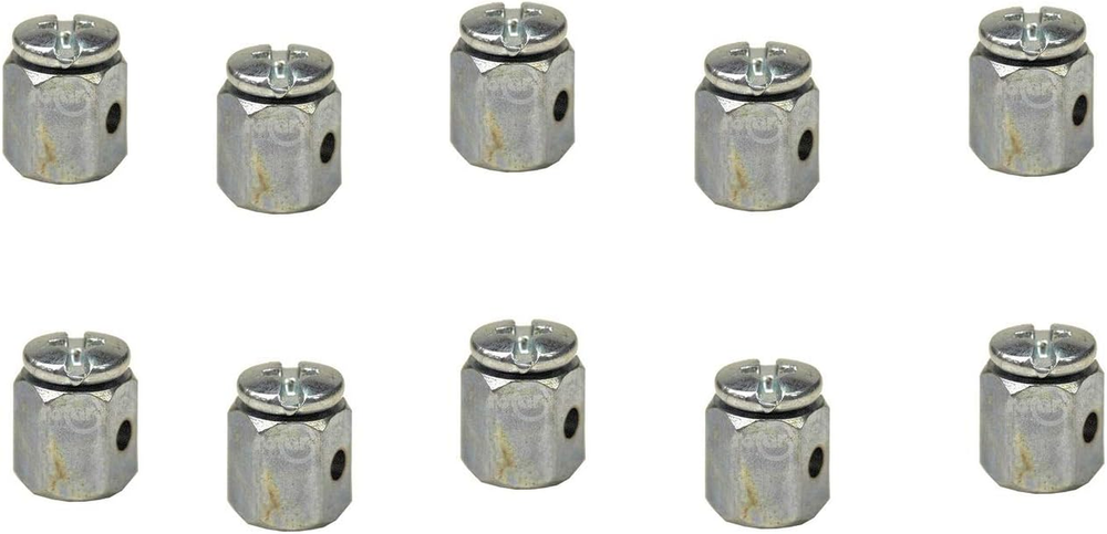 10 Pack 267 Universal Wire Stop Swivel for Throttle Choke Cable Mini Bike