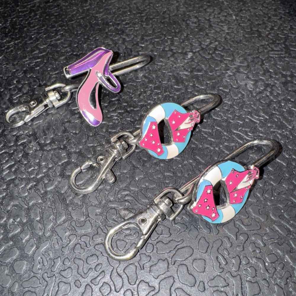 3-Pocketbook Handbag Purse Hook Alexx Bag Hanger Holder Clip Keys