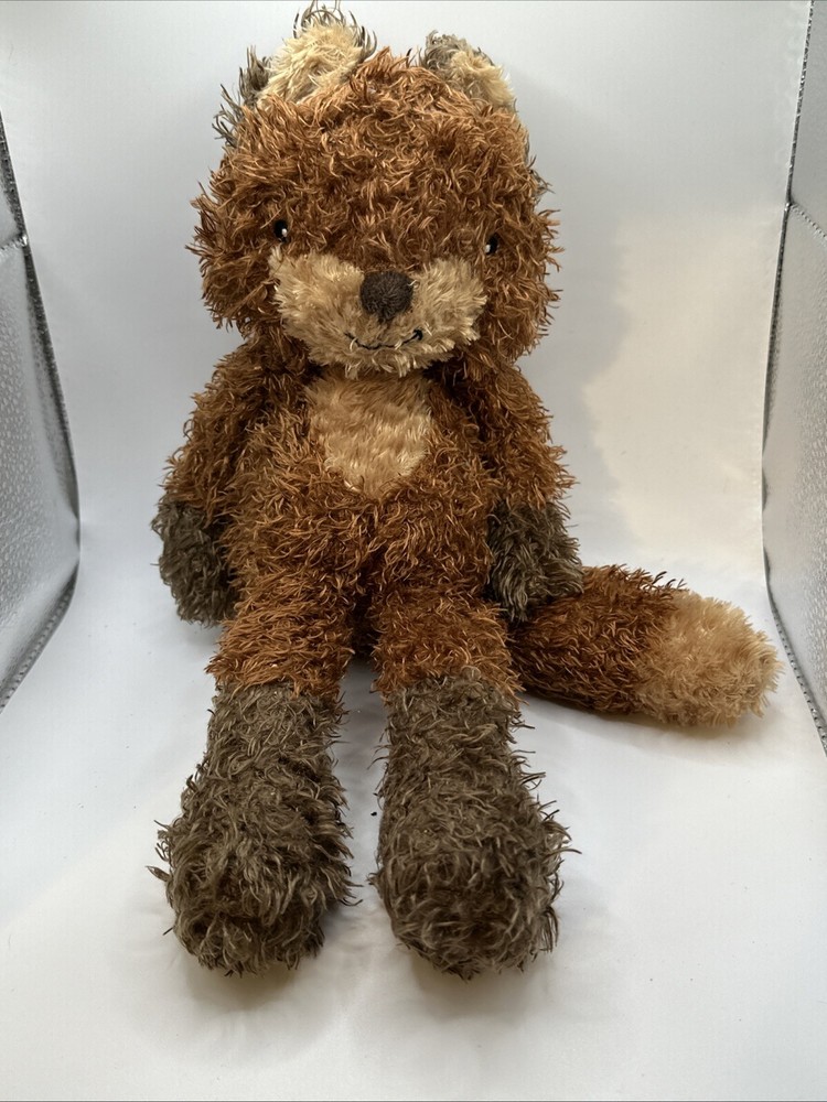 Bunnies by the Bay Foxy the Fox Stuffed Animal Plush Toy Brown Red 2022 14 Inch