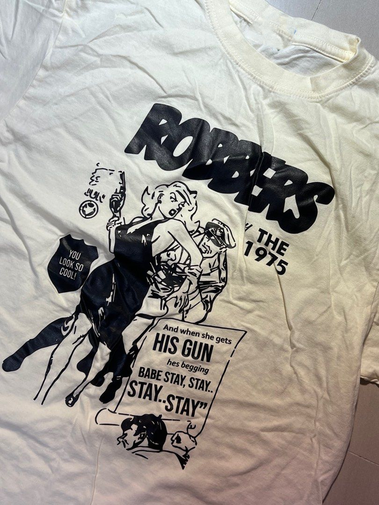 New Popular The 1975 Band White T-Shirt Cotton Full Size