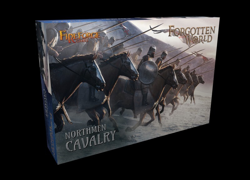 Fireforge Games FW102 28mm Forgotten World Northmen Cavalry Plastic Figure Kit