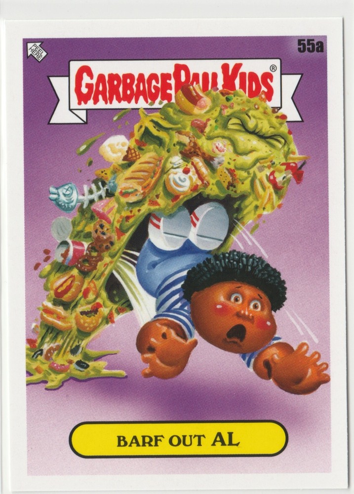 Barf Out Al #55a Garbage Pail Kids GPK 2021 Food Fight Trading Card