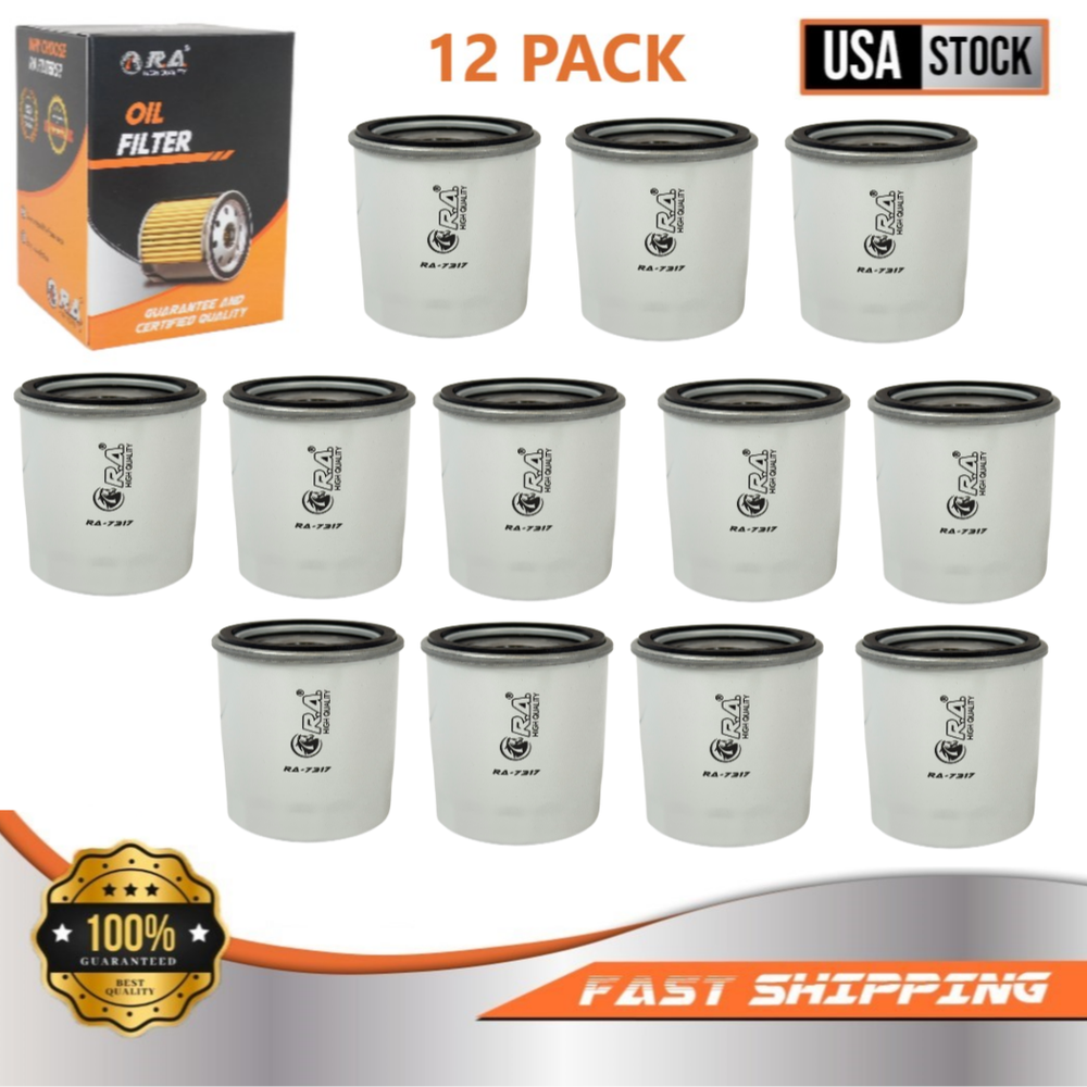 Engine Oil Filter (12 Pack) For ACURA CSX EL ILX INTEGRA MDX RDX RLX TLX TSX ZDX