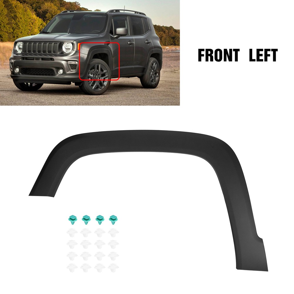 Front Left Driver Side Wheel Mudflaps Flare For Renegade 2015-2021 5XB65LXHAA
