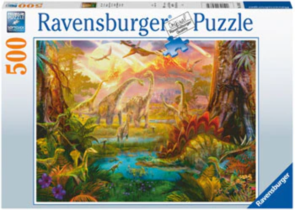 Ravensburger - Land of the Dinosaurs Puzzle 500pc