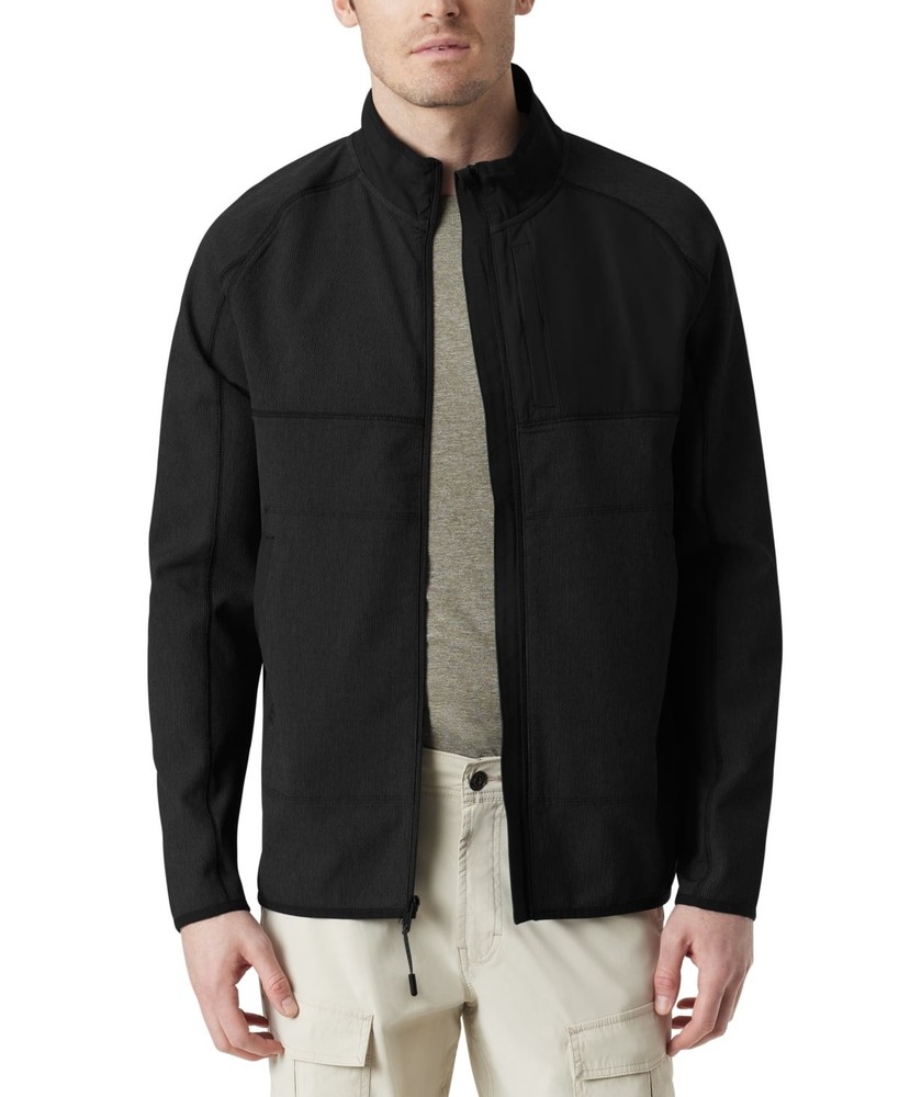 Bass Outdoor Men Regular fit Athletic Coat Size L Black Solid