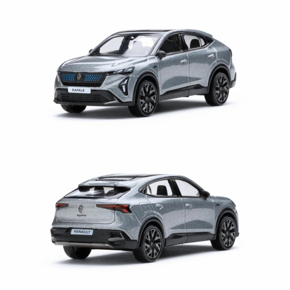 Renault Rafale E-Tech Silver 2024 Norev 1/64 Scale Model Car