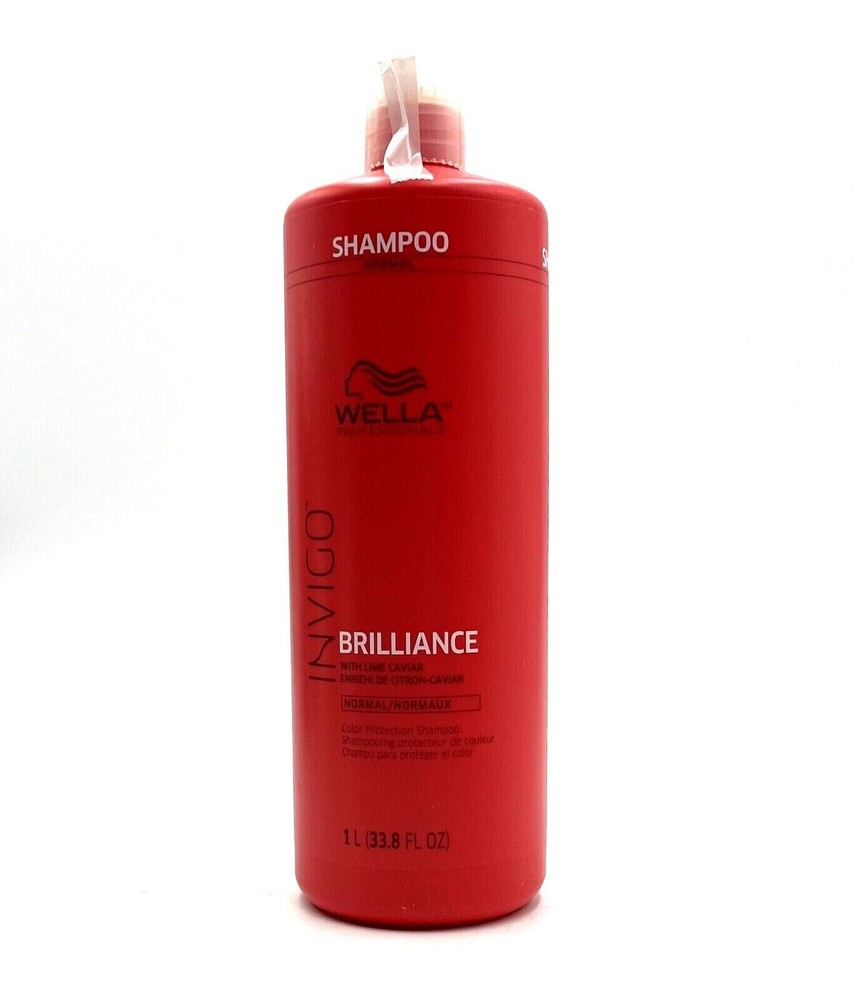 Wella Invigo Brilliance Vibrant Color Shampoo for Normal Hair 33.8 oz
