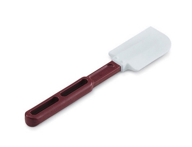 Vollrath 13-1/2″ High-Temperature Silicone Spatula – White – NSF