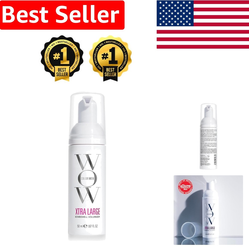 Achieve Bombshell Volume with COLOR WOW Alcohol-Free Hair Volumizer 1.67 Fl Oz