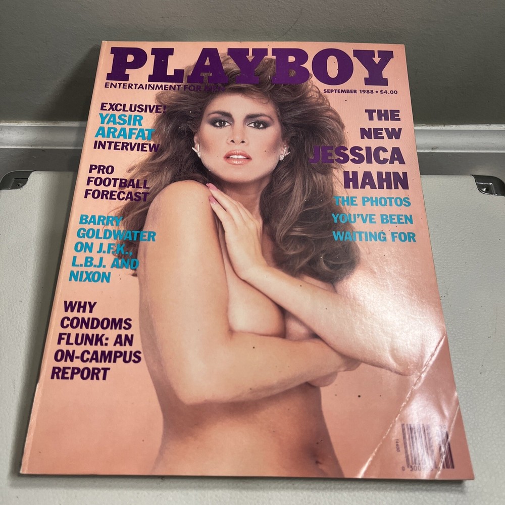 Vintage Playboy Magazine September 1988 Jessica Hahn ICONIC!