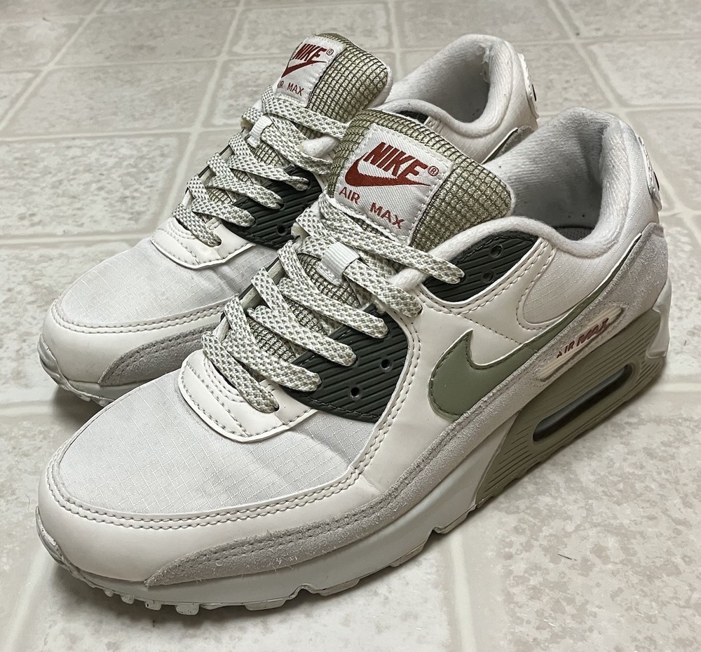 Nike Air Max 90 Phantom Neutral Olive Shoes Sneakers Men's Size 7.5 FB9657-002