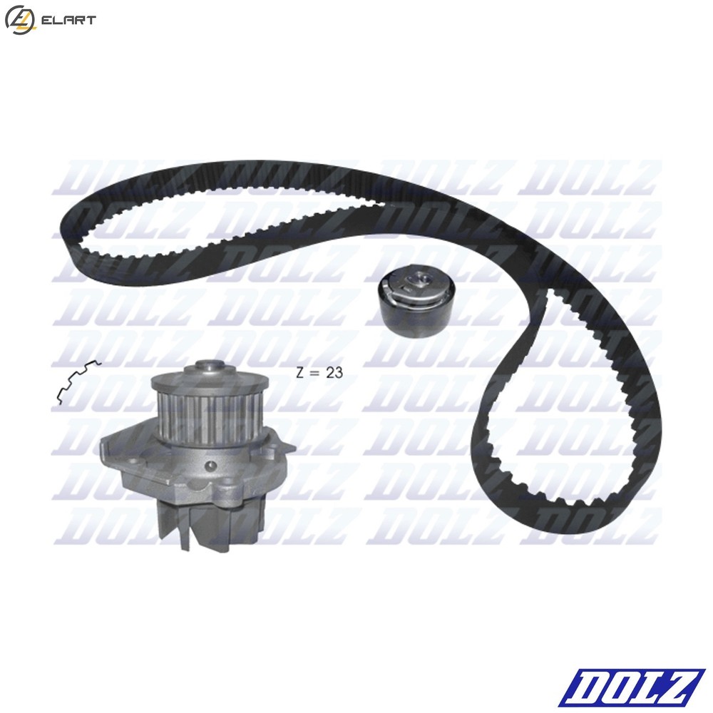 WATER PUMP & TIMING BELT KIT KD161 FOR ALFA ROMEO JEEP FIAT BRAVO/II PUNTO/Van