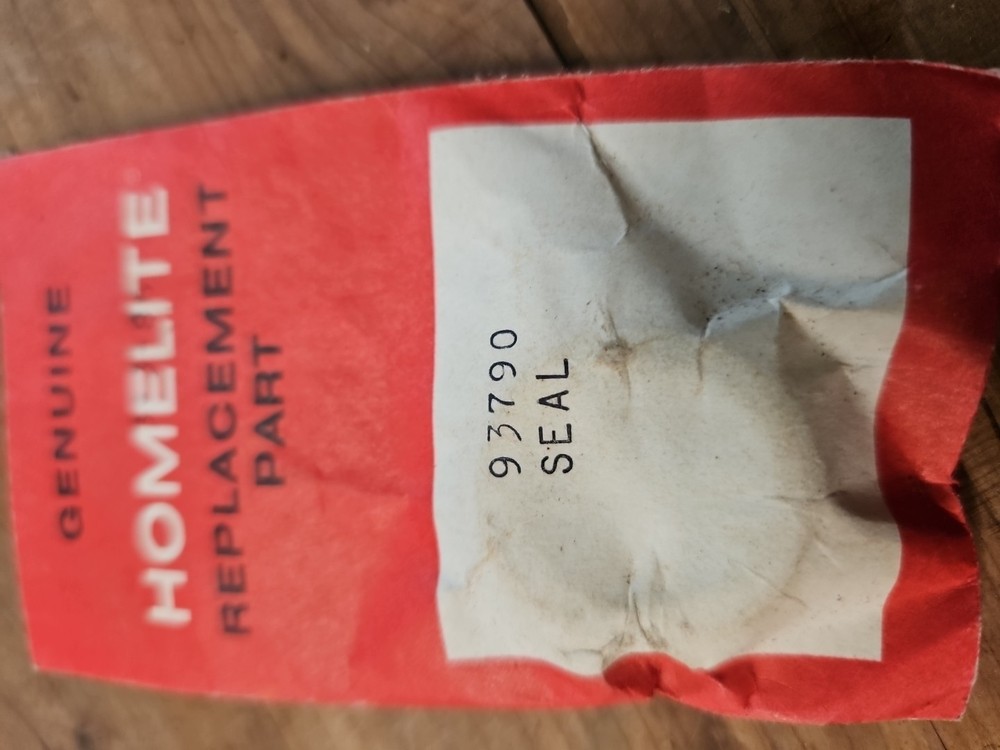 NOS Homelite Seal Replacement Part 93790 for Vintage Models