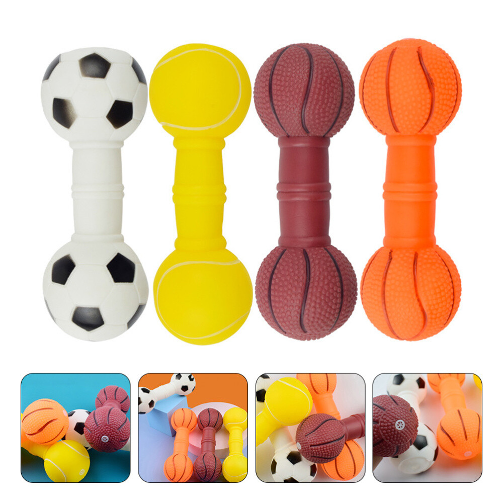 Puppy Teething Toy Chewy Dog Toy Bouncing Dog Toy Dog Toothbrush Chew Toy