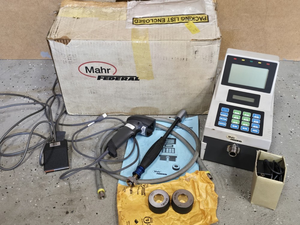 MAHR Dimensionair 2004100 832 FEDERAL Full set + box & Extra Parts  AFL-00024