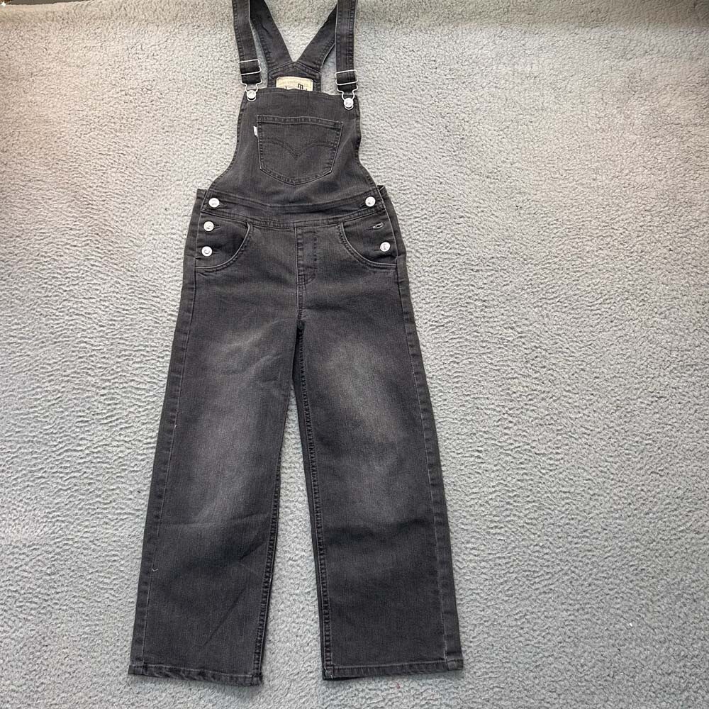Levis Silver tab Jeans Womens Overalls Size 8 8X21 Super Clean Flawless