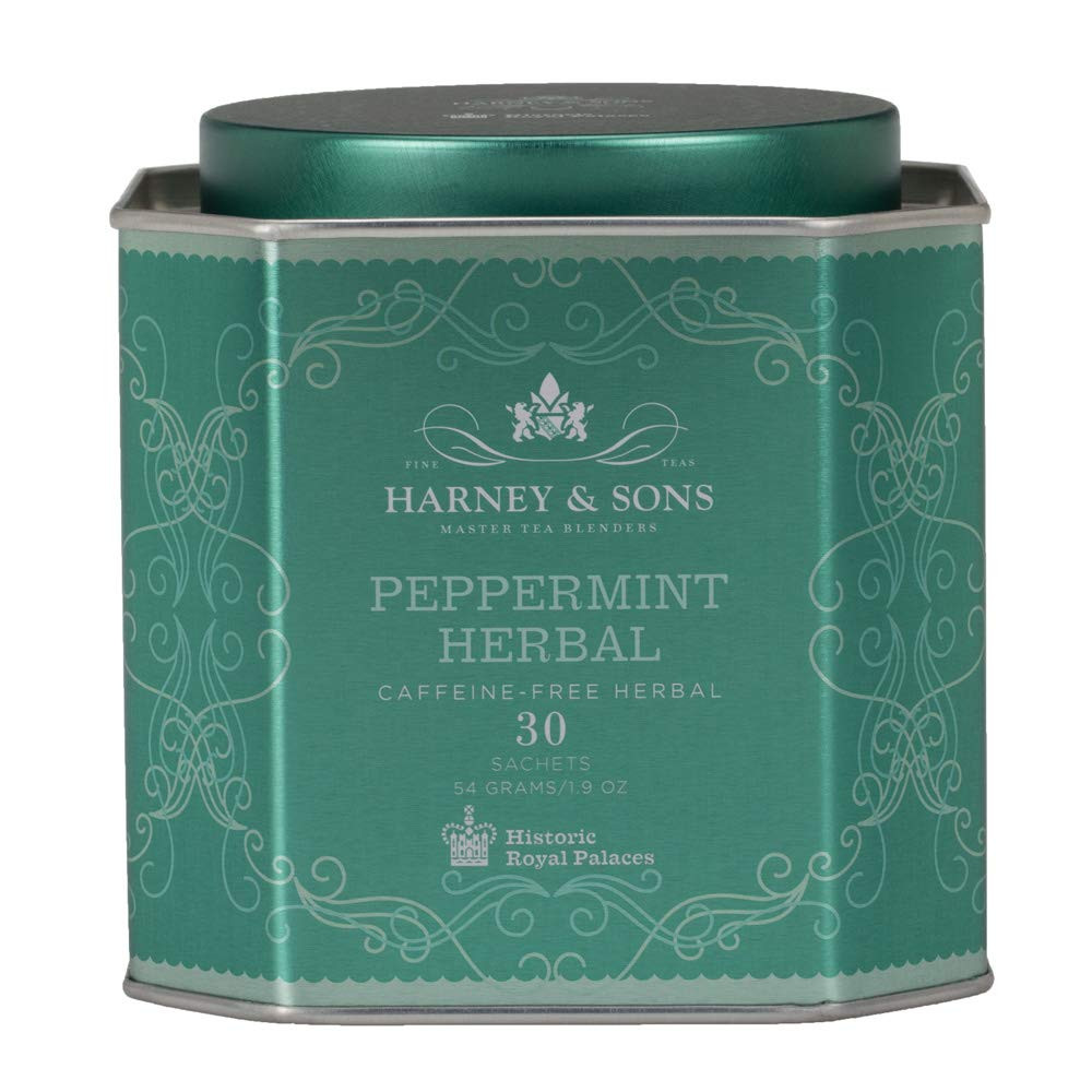 Harney & Sons Caffeine-Free Peppermint Herbal Tea Sachets 30ct