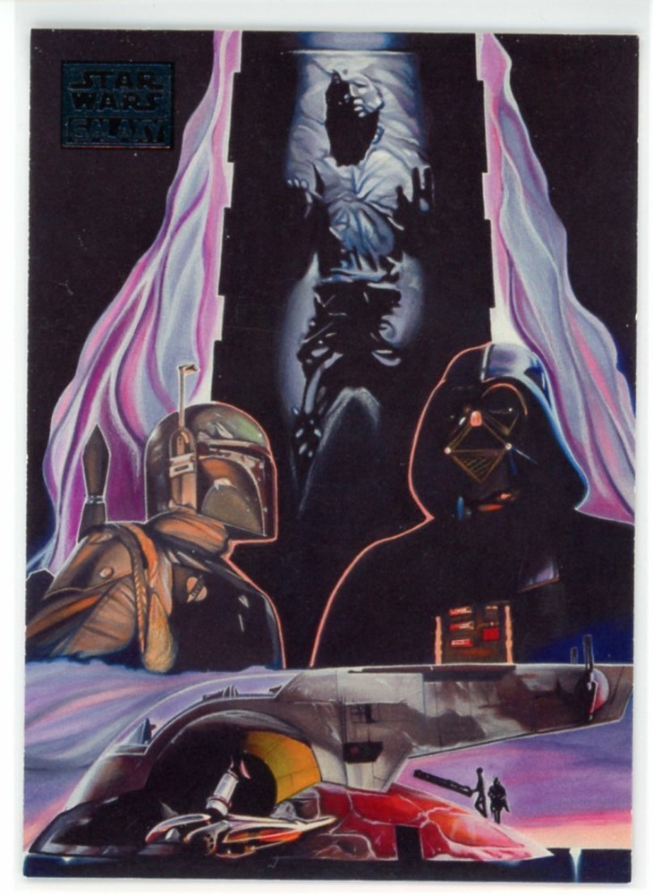 BOBA FETT 2012 Topps Star Wars Galaxy Series 7 Boba Fett's Prize #55 *QTY