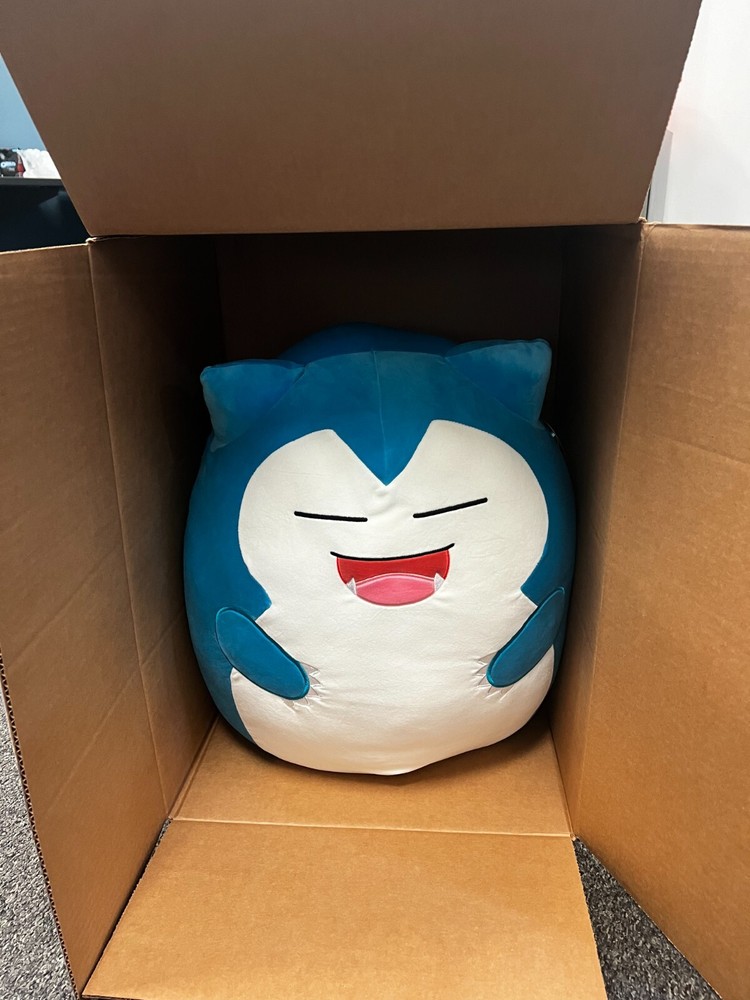 SNORLAX 20 Inch Pokemon Squishmallow Plush New with Tags NWT