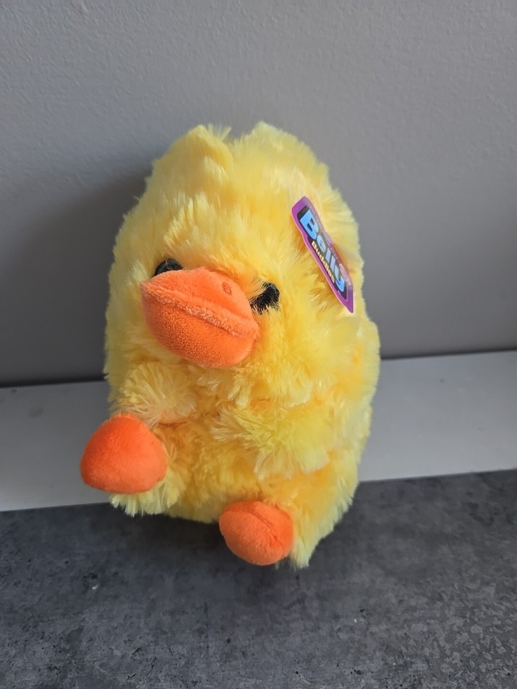 Nanco Belly Buddies Plush Purple Rabbit Stuffed Animal Easter Bunny Soft Toy 8