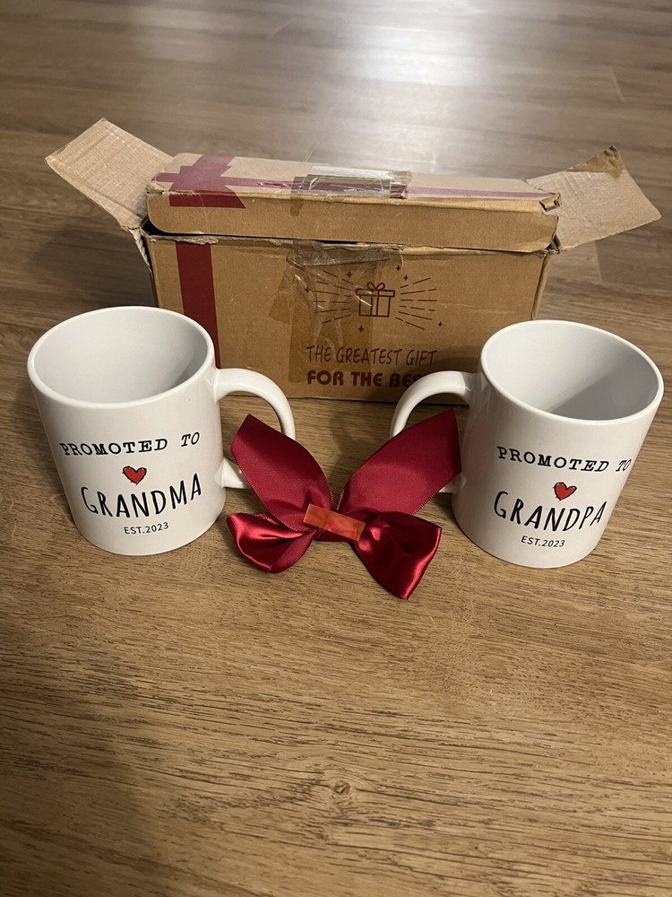 Grandparents Coffee Mug Set