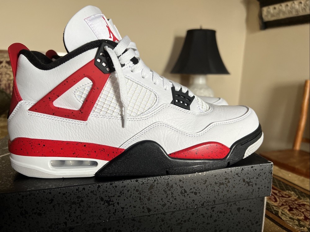 Jordan 4 Red Cement