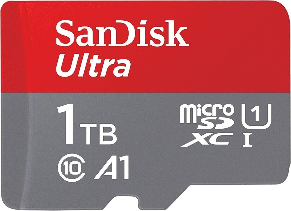 SanDisk Ultra 1TB MicroSDXC Micro SD A1 Class 10 HD 4K Memory Card