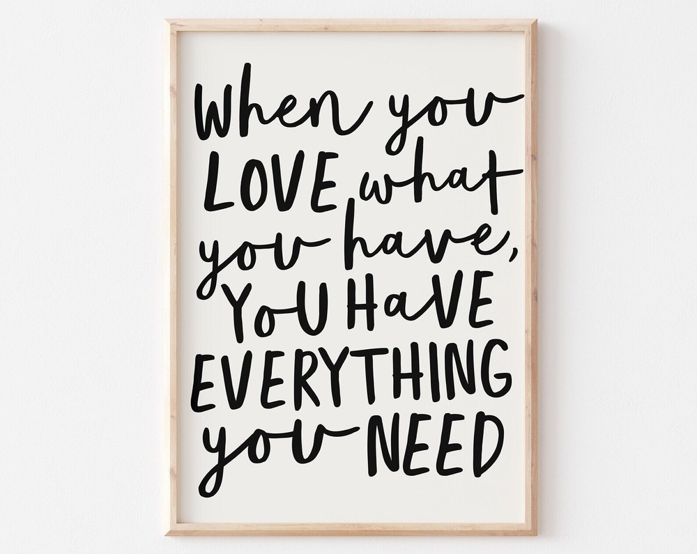 Self Love Motivational Poster Quote Wall Art Printable Motivation Quotes Prints